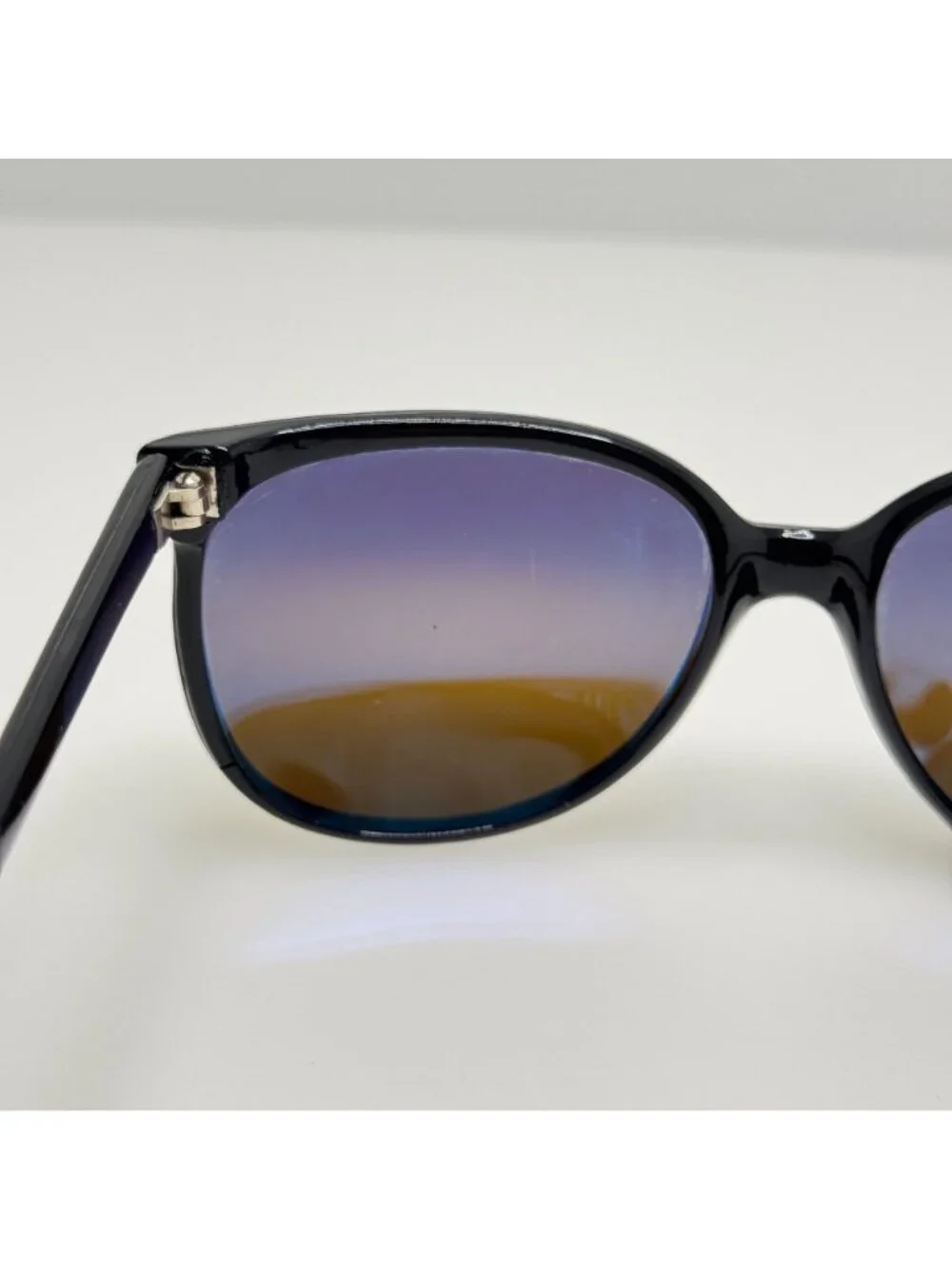 Unbranded Sunglasses Vintage Retro Black Taiwan Glass Lenses